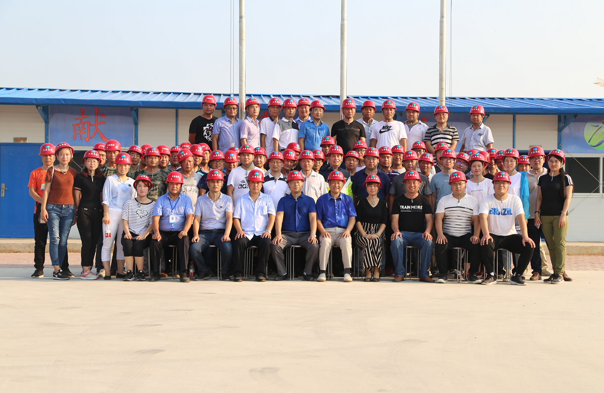 天森員工到阜城全民健身體育項(xiàng)目觀摩學(xué)習(xí)，并進(jìn)行消防及高處墜落應(yīng)急演練